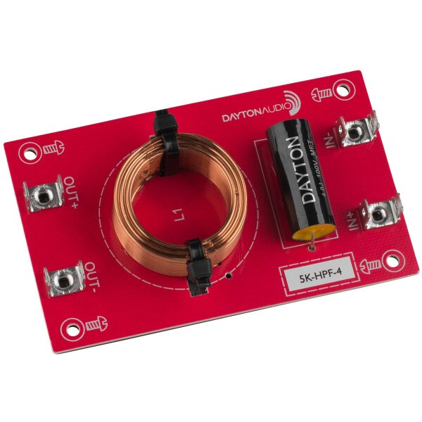 Main product image for Dayton Audio 5k-HPF-4 High Pass Speaker Crossover 260-1922